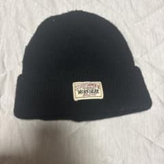 Stussy ニット帽 ビーニー ブラックのサムネイル