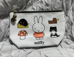 miffy ミッフィー ポーチ ホワイトのサムネイル