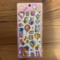 ぷくキラ バルーンステッカー フワフワらびちゃんのサムネイル