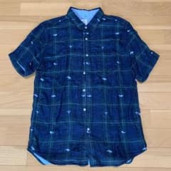 メンズ 半袖シャツ チェックシャツのサムネイル