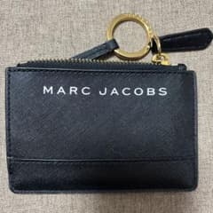 【美品】MARC JACOBS コインケース カードケース ブラック キーリングのサムネイル