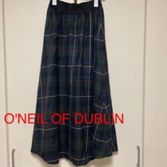 オニールオブダブリン　O'NEIL OF DUBLIN チェック ロングスカートのサムネイル