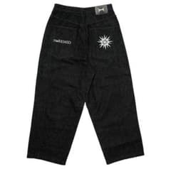 NoREMID ブラックデニムショーツ Mサイズ NoREMID ブラックデニムショーツ Mサイズ NoREMID デニム