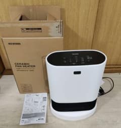 アイリスオーヤマ セラミックファンヒーター KCH-LWSW121-Wのサムネイル