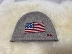 Polo by Ralph Lauren ニット帽 星条旗 グレーのサムネイル