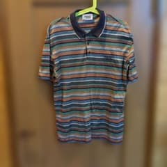 MISSONI SPORT ポロシャツ イタリア製 ボーダー柄 - メルカリ
