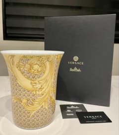 未使用▪️VERSACE x ROSENTHAL ビザンチン フラワーベース 花瓶 VERSACE x ROSENTHAL ビザンチン フラワーベース 花瓶 - メルカリ