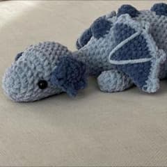 ドラゴン あみぐるみ 編みぐるみ ぬいぐるみ ハンドメイド - メルカリ