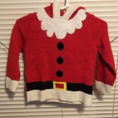 クリスマス ニット H&M サンタのサムネイル