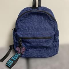 美品 アナスイ キルティング デニムリュック - メルカリ