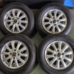 中古ブリザック スタッドレスタイヤアルミ145/80R13 4本セット - メルカリ
