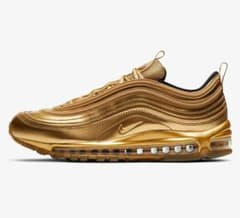 未使用 AIR MAX 97 QS US9 26cm メタリックゴールドのサムネイル