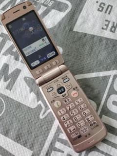 ドコモ らくらくホン ガラケー 携帯電話 ピンク F-09Bのサムネイル
