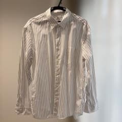 UNIQLO ストライプ 長袖シャツ Mサイズのサムネイル