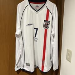 イングランド代表 BECKHAM 7番ジャージ イングランド代表 BECKHAM 7番ジャージ - メルカリ