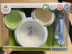 ベビー食器　離乳食パレット　食べこぼしキャッチプレートのサムネイル