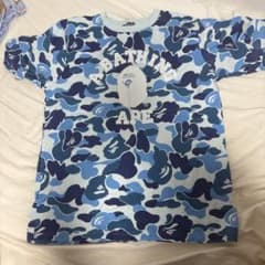 A BATHING APE ブルーカモ Tシャツ Mサイズのサムネイル