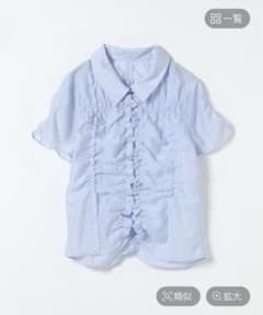 JEANASIS シアージャガードシャーリングシャツのサムネイル