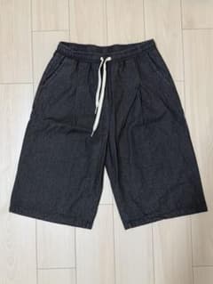 NOWLE デニムハーフパンツ ダークグレーのサムネイル