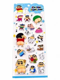 クレヨンしんちゃん ぷっくりシール 立体シール 未開封 レアのサムネイル