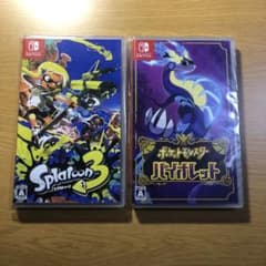(本日19時まで即配送可)ポケットモンスター バイオレット&スプラトゥーン3のサムネイル