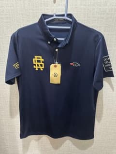 RLX ラルフローレン M相当 半袖ポロシャツ カモフラ グレー ロゴ