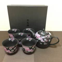 ★うり様専用★ 花友禅 急須セットのサムネイル