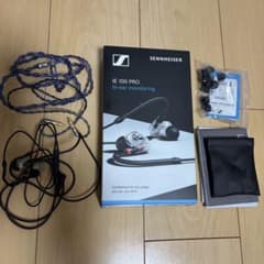 Sennheiser IE 100 PRO＋リケーブル・交換用イヤーピース付 MMCX化】Sennheiser IE 100 PRO +高音質リケーブル - メルカリ