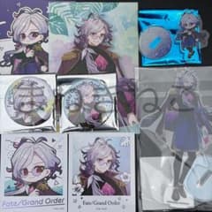 FGO スイパラ 海の家 アクスタ 缶バッジ フォト 巌窟王モンテ