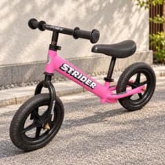 STRIDER ストライダー 12インチ ピンク キックバイク 子供用 - メルカリ