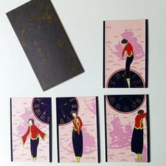 小林かいち 君待つ宵 4枚揃絵葉書 - メルカリ