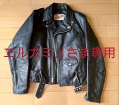 エルカミノさま専用 schott ダブルライダースジャケットのサムネイル