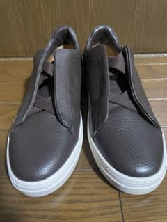 EPOCA UOMO スリッポンスニーカー 茶色 41(26cm) - メルカリ
