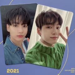 BTS ジョングク 2枚セット トレカ メモリーズ 2021 Blu-ray - メルカリ