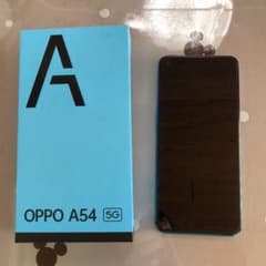 新品　未使用　OPPO A54 5G ファンタスティックパープル　フィルム付きのサムネイル