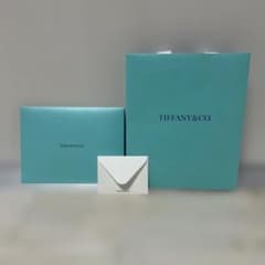 TIFFANY&CO. ショッパー・封筒・メッセージカード付きのサムネイル