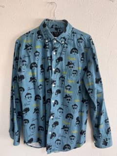 rovtski 柄シャツ　古着のサムネイル