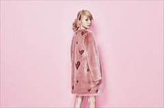正規品♡Alice＋Olivia♡ハートフェイクファーコート♡S - メルカリ