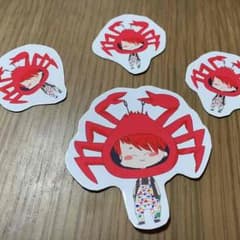 カニアレルギー神ちゃんシールのサムネイル