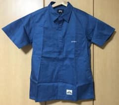 【新品】STUSSY ワークシャツ サイズS ブルーのサムネイル