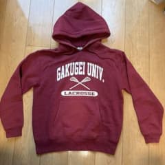 東京学芸大学ラクロス部 パーカー フーディー M