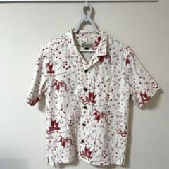 【ハワイ購入】Pataloha パタロハ アロハシャツ 総柄 半袖 希少のサムネイル