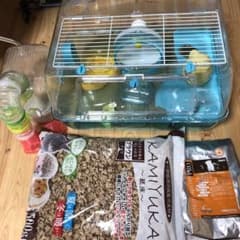 ルーミィ　ハムスターケージ　バスハウス　セットのサムネイル