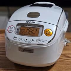 使用回数:少] 象印 炊飯器 圧力IH NP-RM05 『極め炊き』 3合 - メルカリ