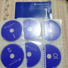 ファイナンシャルアカデミー テキスト全冊とDVD全巻 株式投資の学校