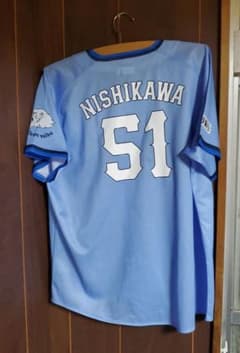 西武ライオンズ 西川愛也 サマーブルー2025 ユニフォーム - メルカリ