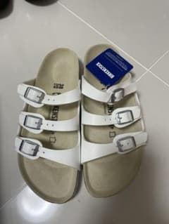 BIRKENSTOCK サンダル ホワイト 38 24.5cmのサムネイル