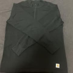 Carhartt ハーフジップ スウェット ブラック XLのサムネイル