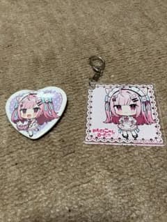 結城さくな おもてにゃしるーむ アクリルキーホルダー 缶バッジのサムネイル