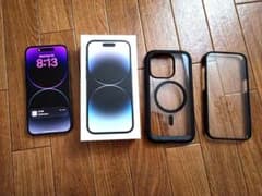 iPhone 14 Pro 128GB（純正の箱、充電器、予備のケース付き）のサムネイル